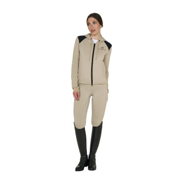 Reit-Crop-Hoodie Damen Equestro | Equi-Clic