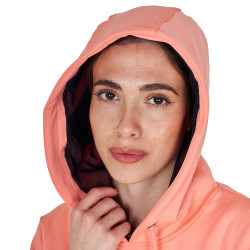 Damen Reit-Sweatshirt Equestro mit Rücken-Ausschnitt