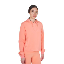 Damen Reit-Sweatshirt Equestro mit Rücken-Ausschnitt