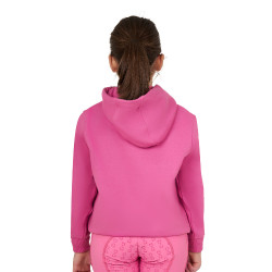 Reitpullover Mädchen Equestro Winter Love – Fleece