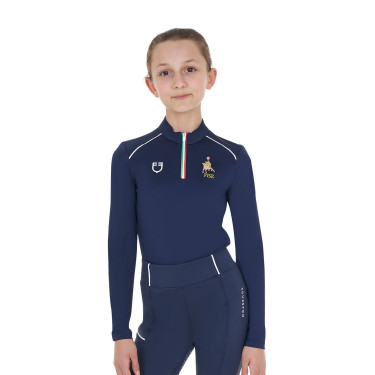 Kinder Reit-Baselayer Equestro x FISE – Funktionsshirt