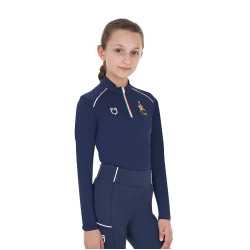 Kinder Reit-Baselayer Equestro x FISE – Funktionsshirt