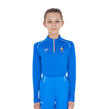 Kinder Reit-Baselayer Equestro x FISE – Funktionsshirt