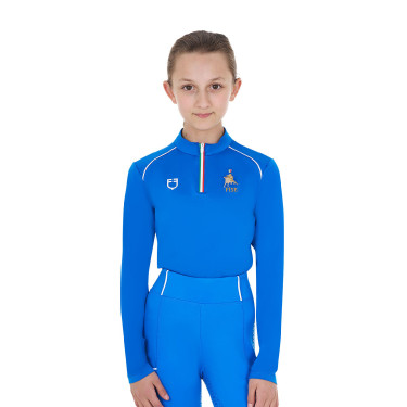 Kinder Reit-Baselayer Equestro x FISE – Funktionsshirt