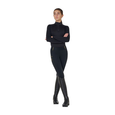 Kinder Reit-Baselayer Equestro – Funktionsshirt Langarm