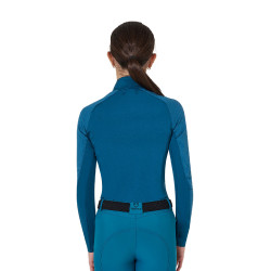 Kinder Reit-Baselayer Equestro – Funktionsshirt Langarm