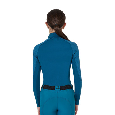 Kinder Reit-Baselayer Equestro – Funktionsshirt Langarm