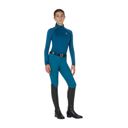 Kinder Reit-Baselayer Equestro – Funktionsshirt Langarm