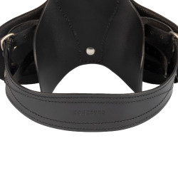 Equestro Springsattel aus Leder für Spielzeugpferd – Reitsport