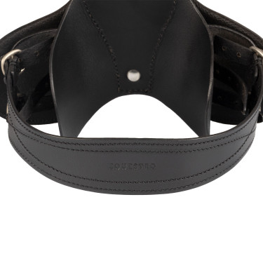Equestro Springsattel aus Leder für Spielzeugpferd – Reitsport