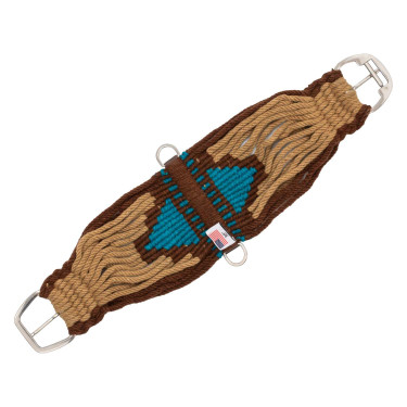 Western Mohair Sattelgurt mit Aztekenmuster – Reitsport