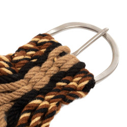 Mohair Sattelgurt mit Lederverstärkung – Reiten | equi-clic