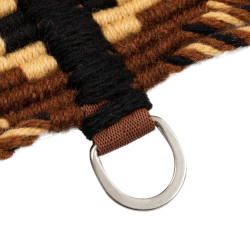 Mohair Sattelgurt mit Lederverstärkung – Reiten | equi-clic