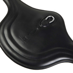 Springsattelgurt aus Leder mit Stollenschutz – Reiten Springsattelgurt aus Leder mit Stollenschutz – Reiten