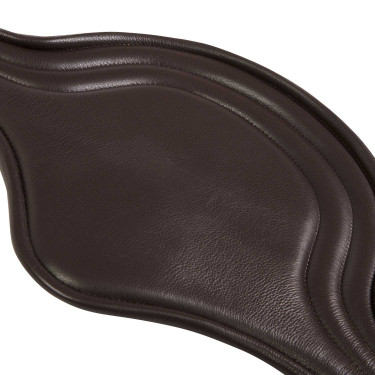 Springsattelgurt aus Leder mit Stollenschutz – Reiten