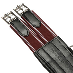 Springsattel-Gurt aus Leder mit Elastik – Equestro | Reitsport