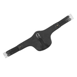 Equestrian Sattelgurt mit Latz aus Leder – Equestro