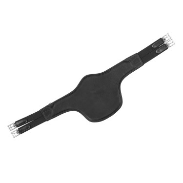 Equestrian Sattelgurt mit Latz aus Leder – Equestro