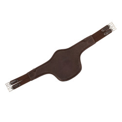 Equestrian Sattelgurt mit Latz aus Leder – Equestro