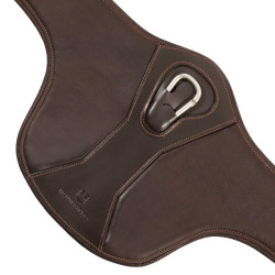 Equestrian Sattelgurt mit Latz aus Leder – Equestro