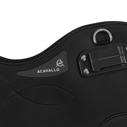 Kurzer Acavallo Gel Bauchgurt für Reitsport PVC Kurzer Acavallo Gel Bauchgurt für Reitsport PVC