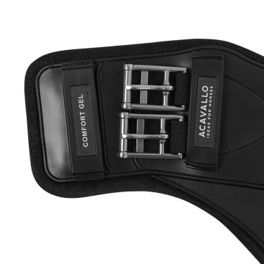 Kurzer Acavallo Gel Bauchgurt für Reitsport PVC Kurzer Acavallo Gel Bauchgurt für Reitsport PVC