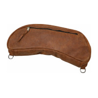 Pool’s Lakota Bananen-Hintertasche für den Sattel Cognac Braun