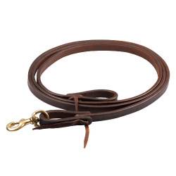 Western Roping Zügel aus Leder 5/8" – Reining & Trail