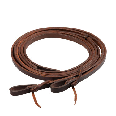 Geteilte Lederzügel 5/8" für Westernreiten | Equi-Clic