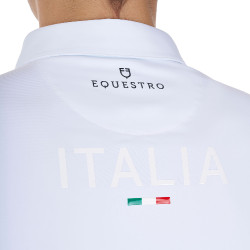 Herren Turnierpolo langarm – Reitshirt Equestro x FISE