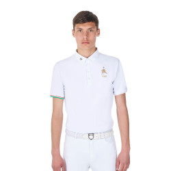 Herren Turnierpoloshirt Reiten Equestro x FISE – UV-Schutz Herren Turnierpoloshirt Reiten Equestro x FISE – UV-Schutz
