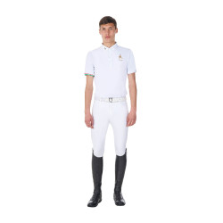 Herren Turnierpoloshirt Reiten Equestro x FISE – UV-Schutz Herren Turnierpoloshirt Reiten Equestro x FISE – UV-Schutz