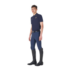 Herren Reit-Trainingspolo atmungsaktiv | Equestro x FISE