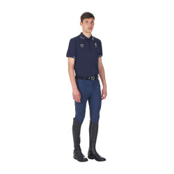 Herren Reit-Trainingspolo atmungsaktiv | Equestro x FISE