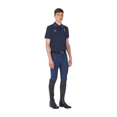 Herren Reit-Trainingspolo atmungsaktiv | Equestro x FISE
