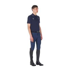 Herren Reit-Trainingspolo atmungsaktiv | Equestro x FISE