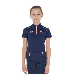 Kinder Reitpolo kurzarm – Equestro x FISE | Equi-Clic