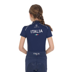 Kinder Reitpolo kurzarm – Equestro x FISE | Equi-Clic