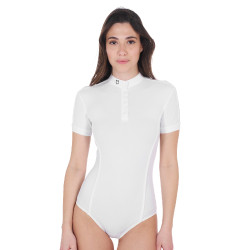 Reitturnier-Body-Polo Damen kurzarm | Equestro – Equi-Clic