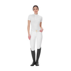 Reitturnier-Body-Polo Damen kurzarm | Equestro – Equi-Clic