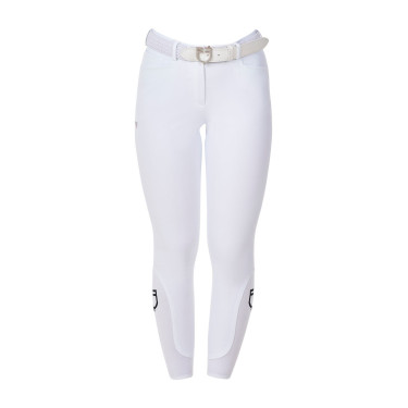 Damen Reithose mit Kniegrip – Equestro x FISE | Reiten
