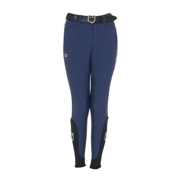 Kinder Reithose mit Knie-Grip Equestro x FISE – Reiten