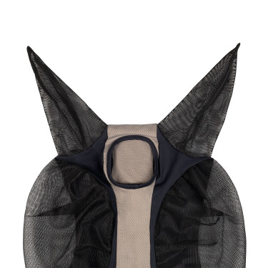 Fliegenmaske fürs Pferd aus Mesh – Equestro, zweifarbig Fliegenmaske fürs Pferd aus Mesh – Equestro, zweifarbig
