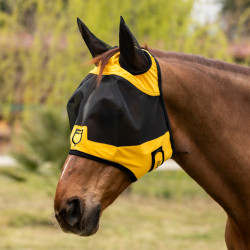 Fliegenmaske fürs Pferd mit UV-Schutz – Equestro | Equi-Clic Fliegenmaske fürs Pferd mit UV-Schutz – Equestro | Equi-Clic