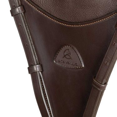 Reit-Martingal mit Bib aus Leder – Acavallo | equi-clic