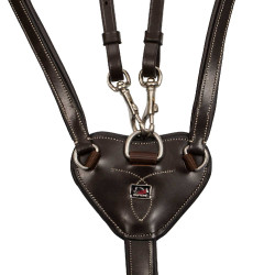 Verstellbare Martingal mit Ringen Supreme