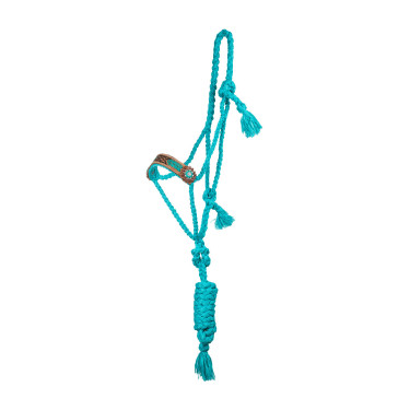 Strickhalfter mit Leder – Pferdeausrüstung | EQUI-CLIC Strickhalfter mit Leder – Pferdeausrüstung | EQUI-CLIC