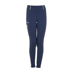 Reitleggings Mädchen Full-Grip Slim Fit | Equestro x FISE