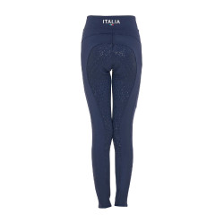 Reitleggings Mädchen Full-Grip Slim Fit | Equestro x FISE