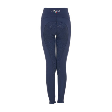Reitleggings Mädchen Full-Grip Slim Fit | Equestro x FISE